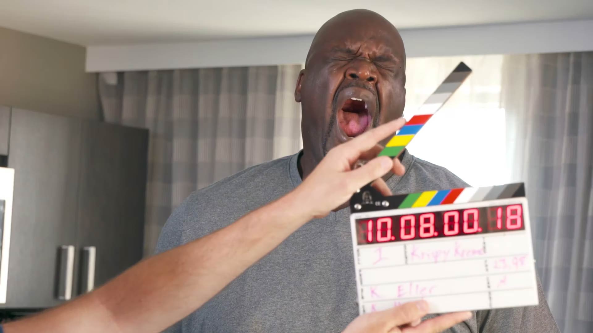 Krispy Kreme Shaquille O Neal celebrity campaign Jersey City