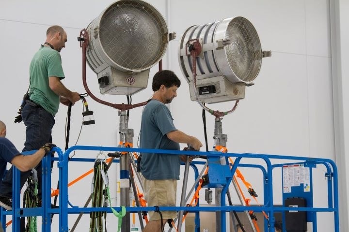 K2 Video Production lighting crew