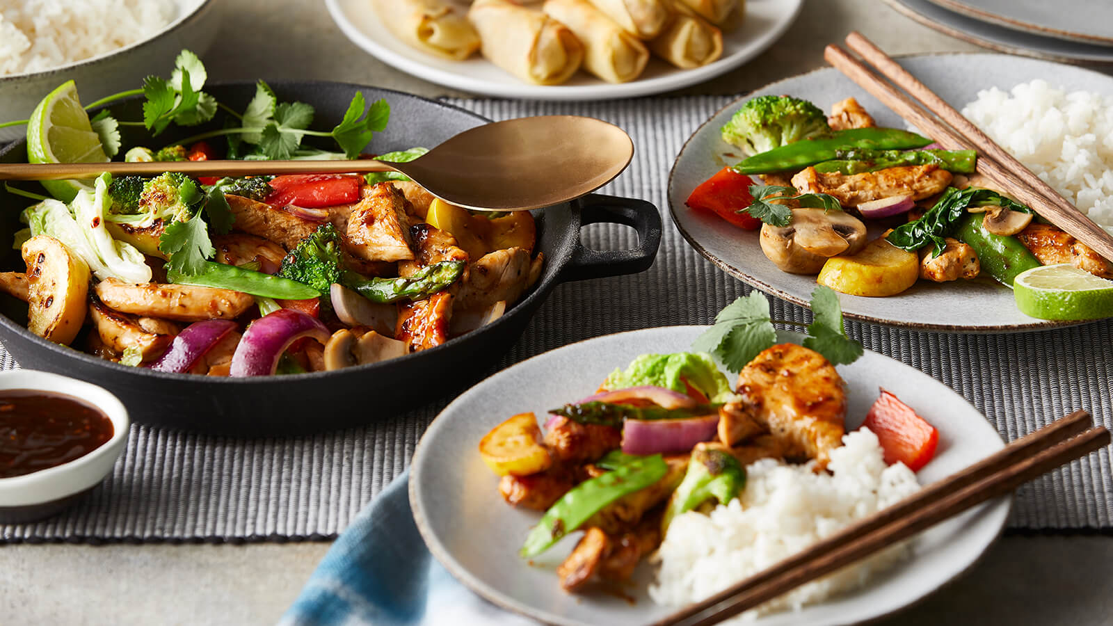 Asian meal photo by K2 Productions Photography