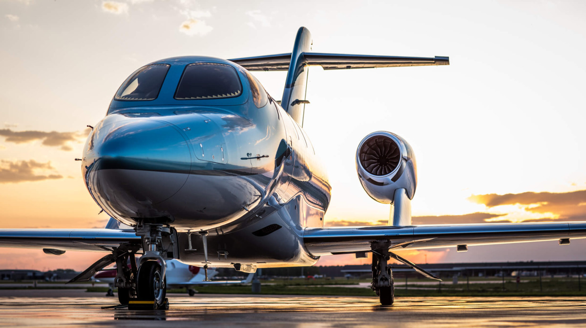 Jet On Ground Sunset Photo by K2 Productions