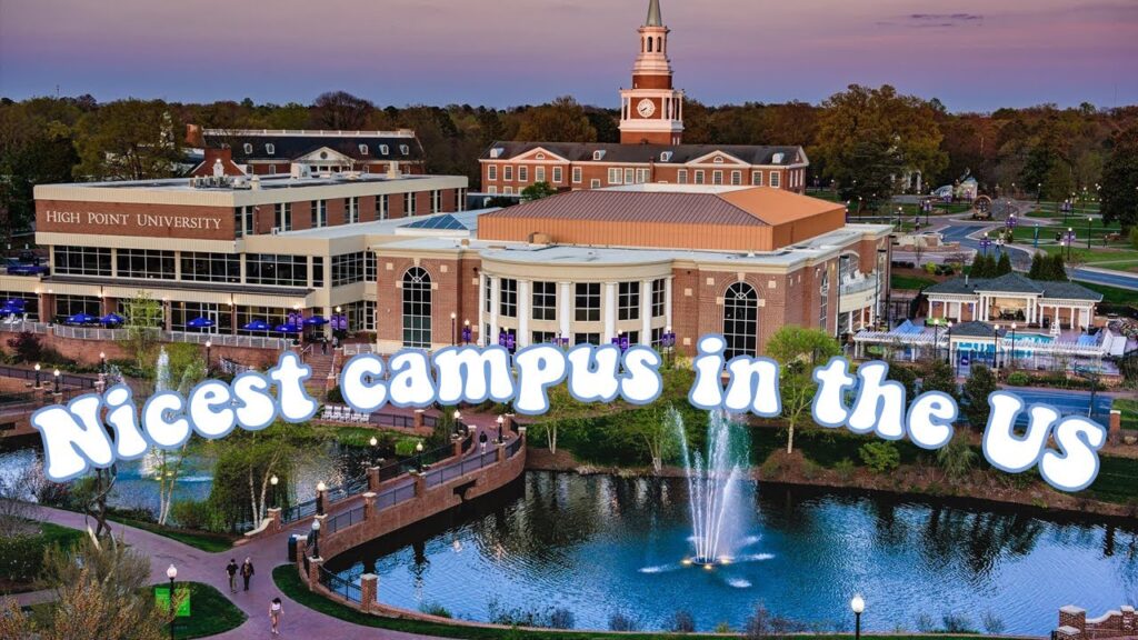 High Point University Aerial Photo by K2 Productions