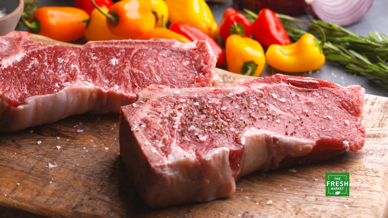 Seasoned steaks by K2 Productions Photography