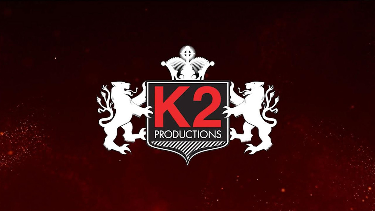 The K2 Productions logo.